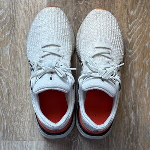 Nike White and Red/Orange Women’s Sneakers